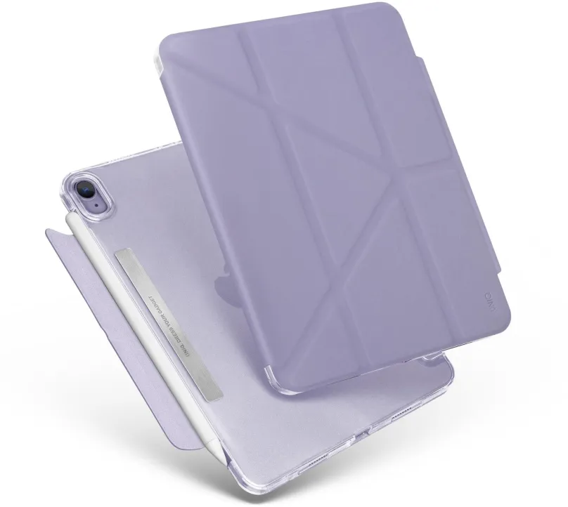 Puzdro na tablet Uniq Camden antimikrobiálny obal pre iPad Mini (2021) fialový