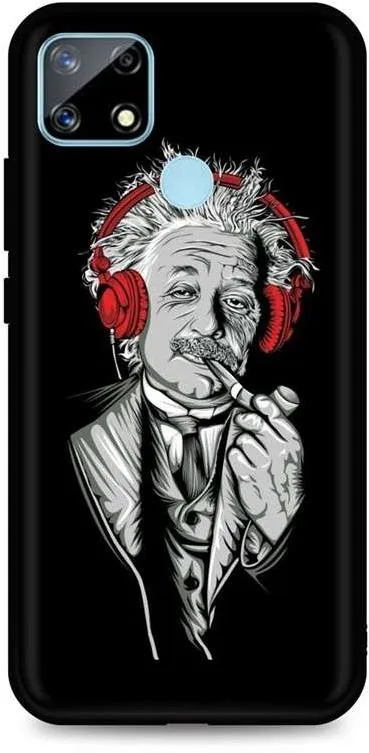 Kryt na mobil TopQ Realme 7i silikón Albert Einstein 62969