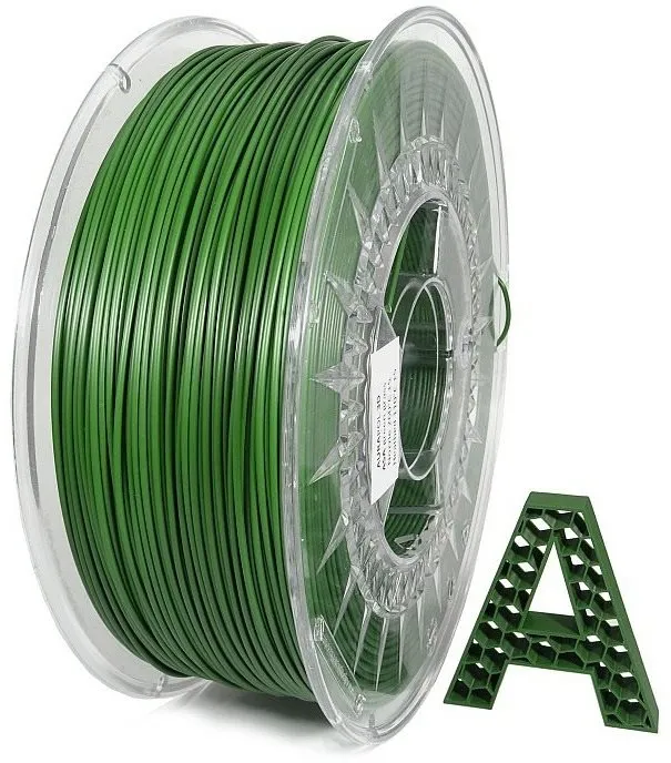 Filament AURAPOL ASA 3D Filament Zelená tráva 850g 1,75 mm AURAPOL, materiál ASA UV, priem