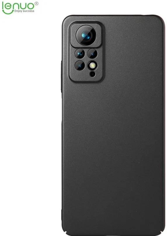 Kryt na mobil Lenuo Leshield obal pre Xiaomi Redmi Note 11 Pro/Pro 5G, čierna