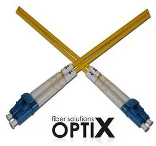 Dátový kábel OPTIX LC-LC Optický patch cord 09/125 1m G.657A