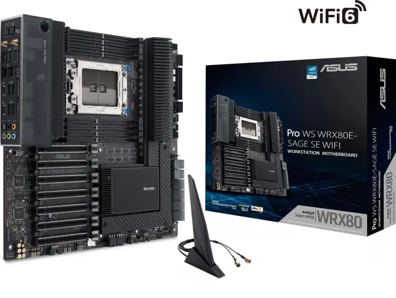 Základná doska ASUS Pre WS WRX80E-SAGE SE WIFI