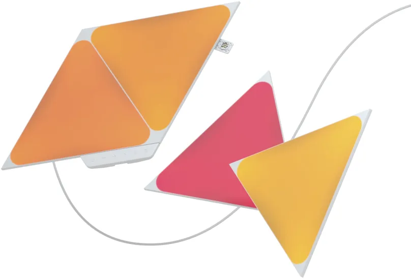 LED svetlo Nanoleaf Shapes Triangles Starter Kit 4 Pack