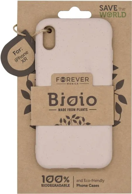 Kryt na mobil Forever Bioio pre iPhone XR ružový