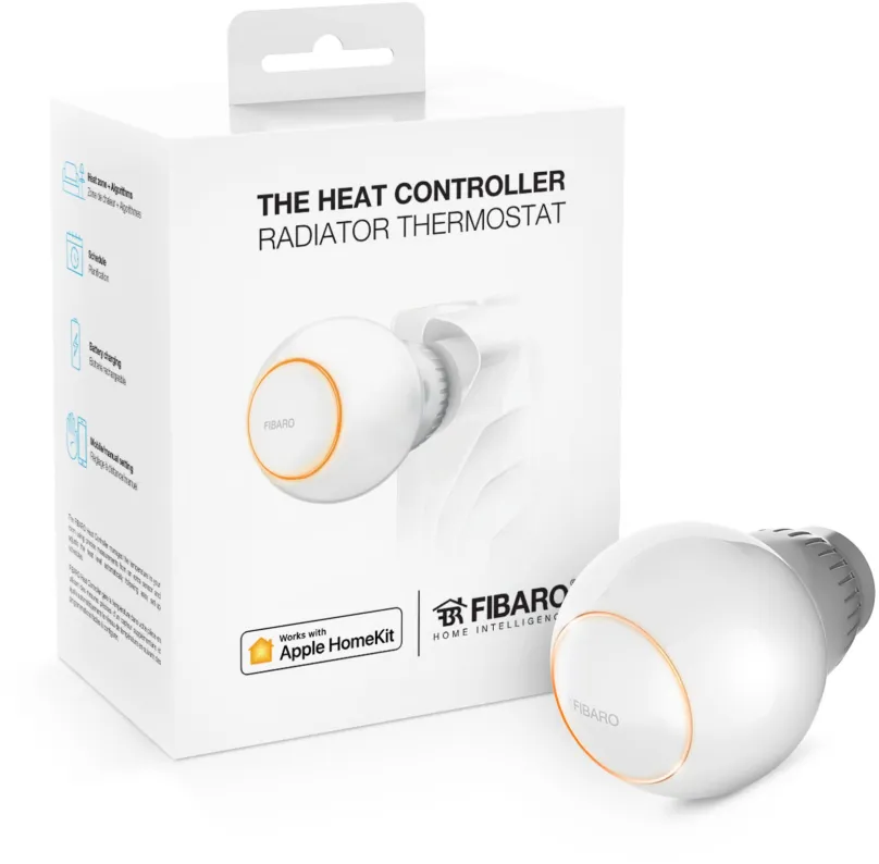 Termostatická hlavica FIBARO Heat Controller Apple HomeKit