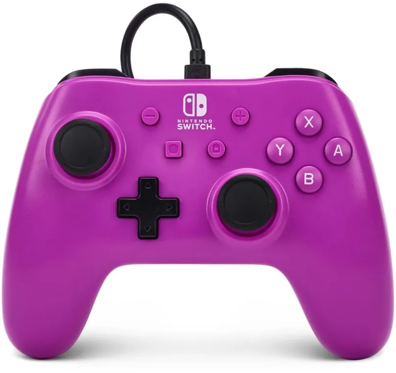 Gamepad PowerA Wired Controller - Grape Purple - Nintendo Switch