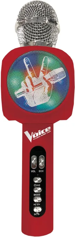 Detský mikrofón Lexibook Bezdrôtový karaoke mikrofón The Voice so vstavaným reproduktorom a svetelnými efektmi
