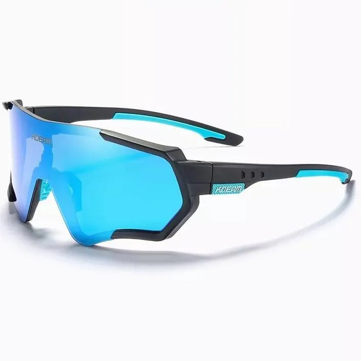 Cyklistické okuliare KDEAM Collins 04 Black / Blue