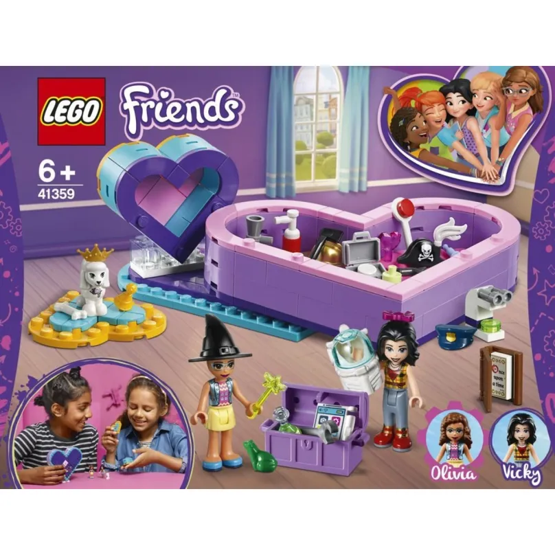 Stavebnice LEGO Friends 41359 Balíček srdiečkových škatuliek priateľstva