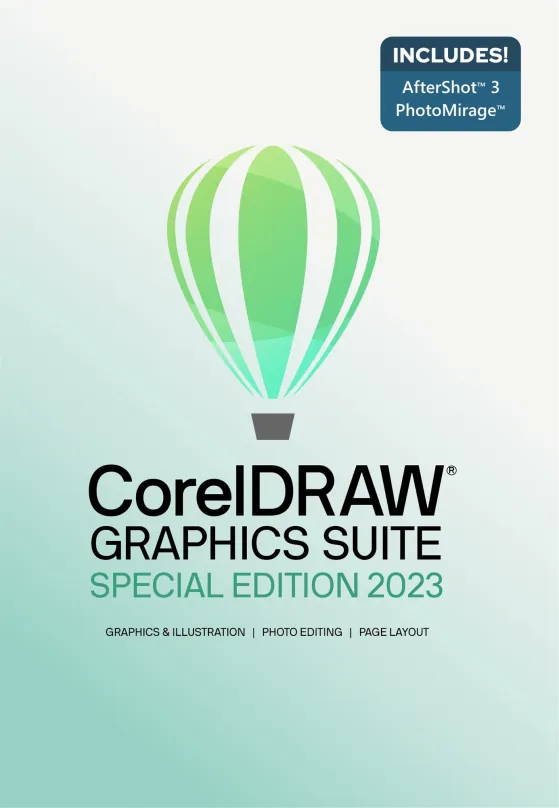 Grafický softvér CorelDRAW Graphics Suite Special Edition 2023, SK/PL (elektronická licencia)