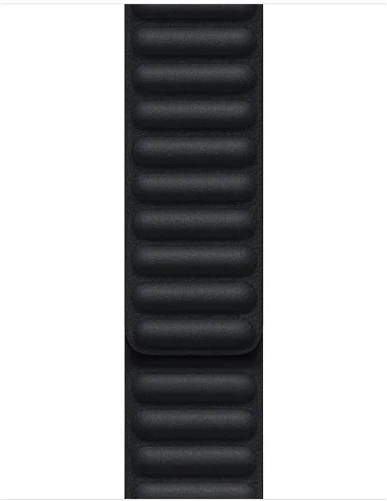Remienok Apple Watch 41mm Temne atramentový kožený ťah – S/M