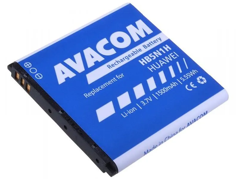 Batéria pre mobilný telefón Avacom pre Huawei G300 Li-Ion 3,7 V 1500mAh (náhrada HB5N1H)