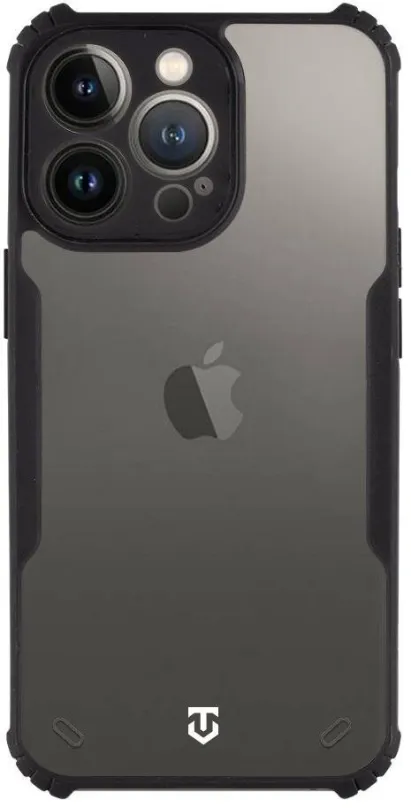 Kryt na mobil Tactical Quantum Stealth Kryt pre Apple iPhone 13 Pro Clear/Black