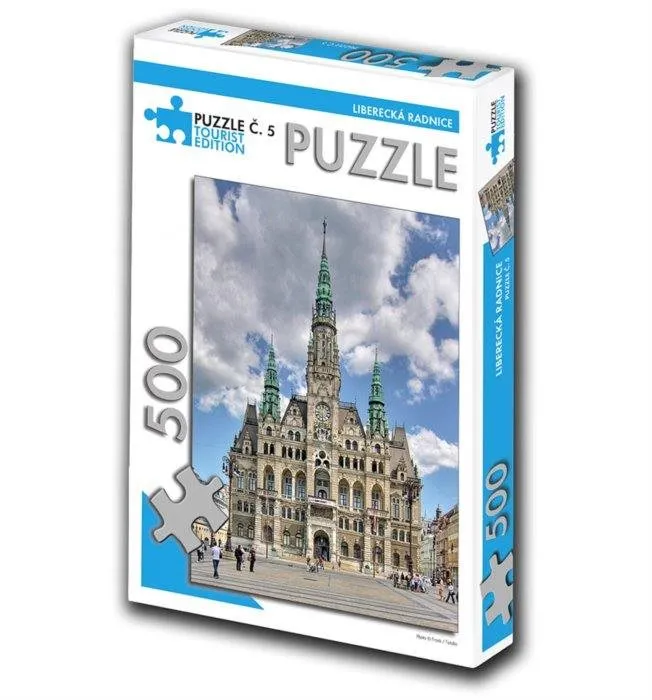 Puzzle Puzzle Liberecká radnica 500 dielikov (č.5)