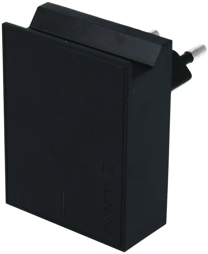 Nabíjačka do siete Swissten sieťová nabíjačka USB-C SMART IC 2xUSB 3A čierna