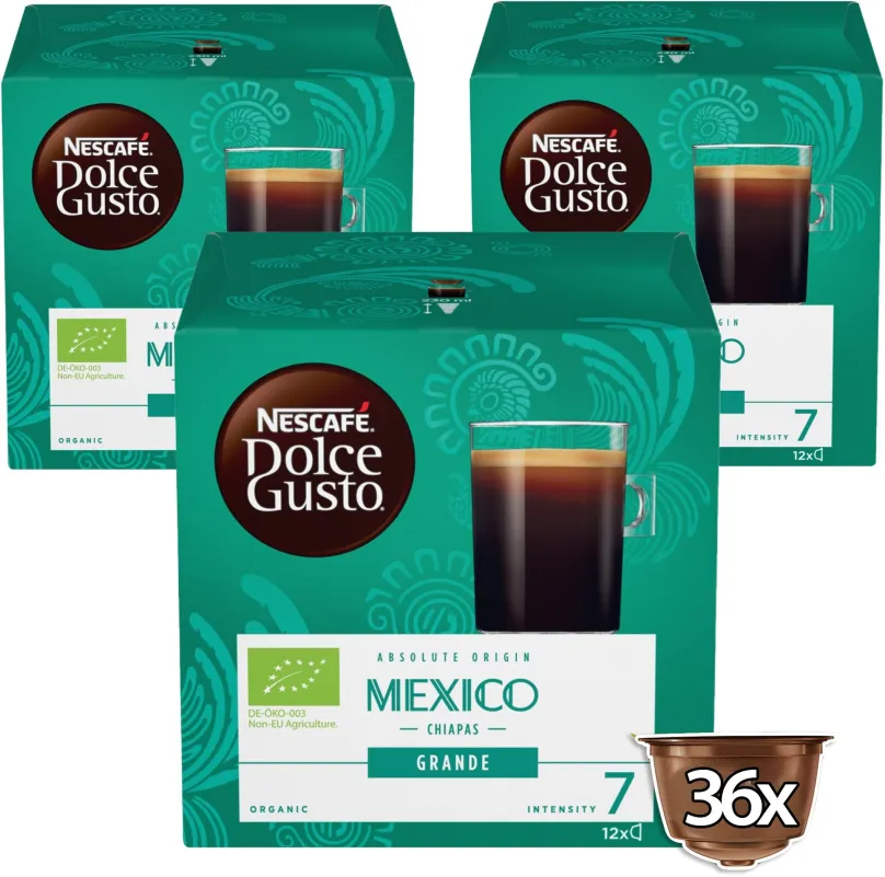 Kávové kapsule NESCAFÉ Dolce Gusto Mexico, 3 balenia