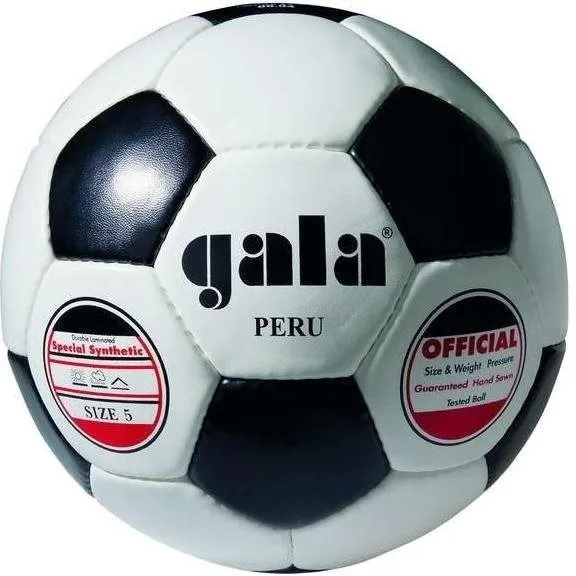 Futbalová lopta Gala Peru BF5073S biela