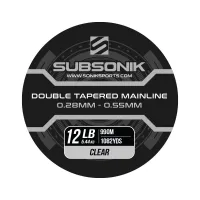 Sonik Vlasec Subsonik Double Tapered Main Line Clear 990m 0,28-0,55mm 12lb