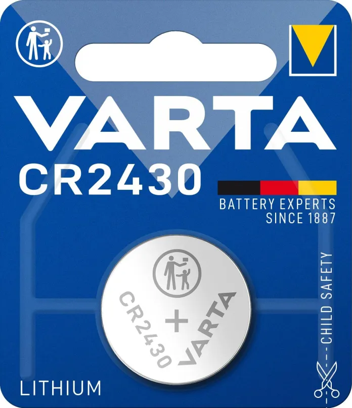 Gombíková batéria VARTA špeciálna lítiová batéria CR2430 1ks
