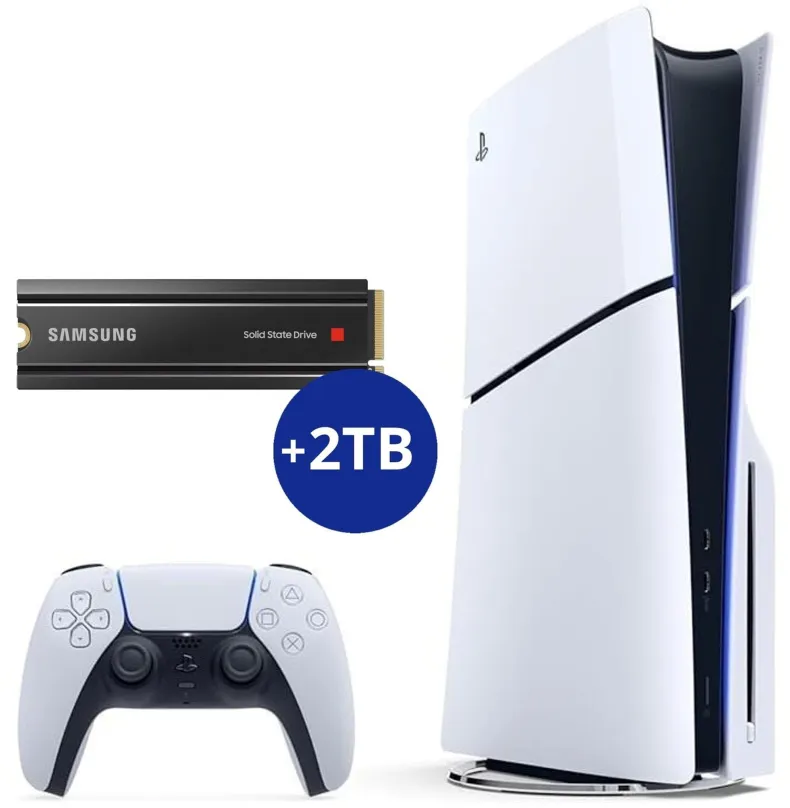 Herná konzola PlayStation 5 (Slim) s rozšireným úložiskom (+2TB SSD)