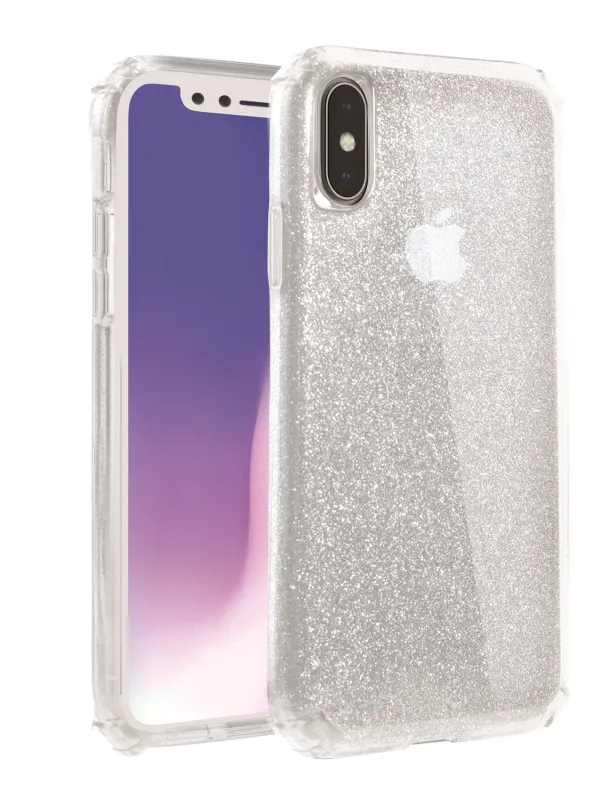 Kryt na mobil Uniq Clarion Tinsel Hybrid iPhone Xs Max Lucent, Apple iPhone Xs Max, TPU a