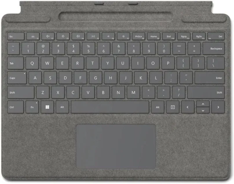 Klávesnica Microsoft Surface Pro X/Pro 8/Pro 9 Signature Keyboard Platinum SK/SK