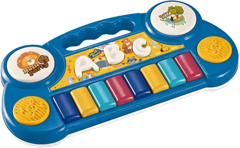 Detské klávesy Aga4Kids Detské piano, modré