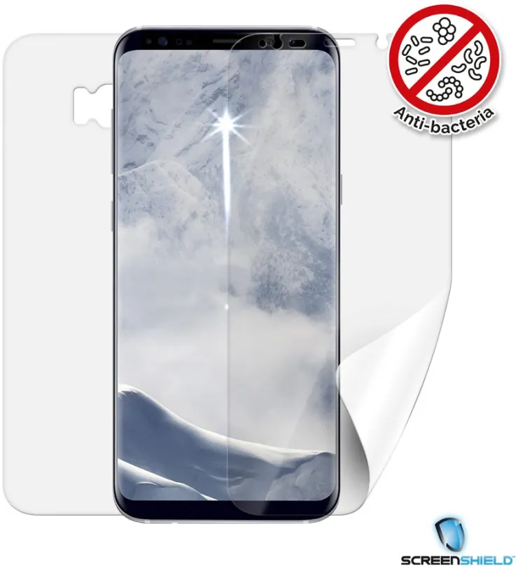 Ochranná fólia Screenshield Anti-Bacteria SAMSUNG Galaxy S8 Plus na celé telo