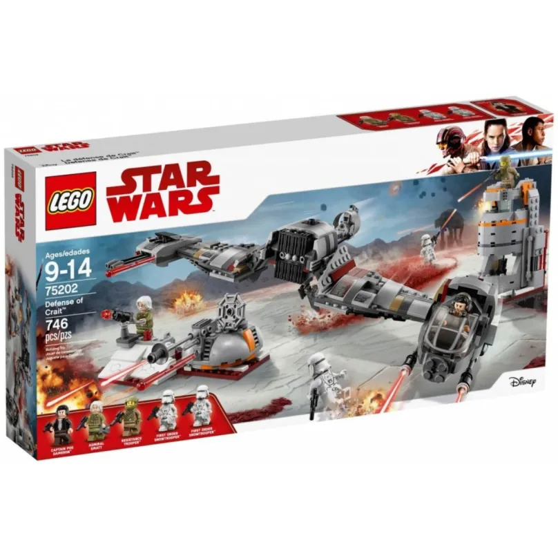 LEGO® Star Wars 75202 Obrana planéty Crait™
