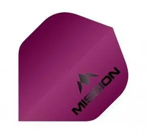 Letky na šípky Mission Letky Logo - Matt Pink F1956