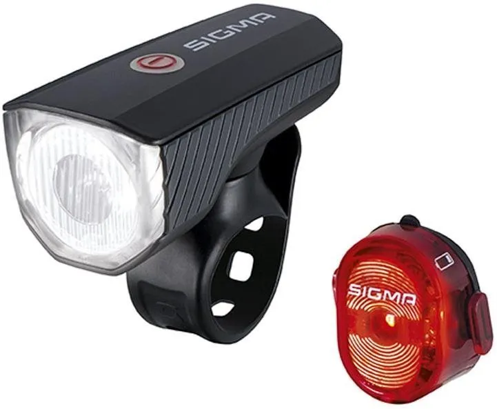 Svetlo na bicykel Sigma Aura 40 USB + Nugget II.