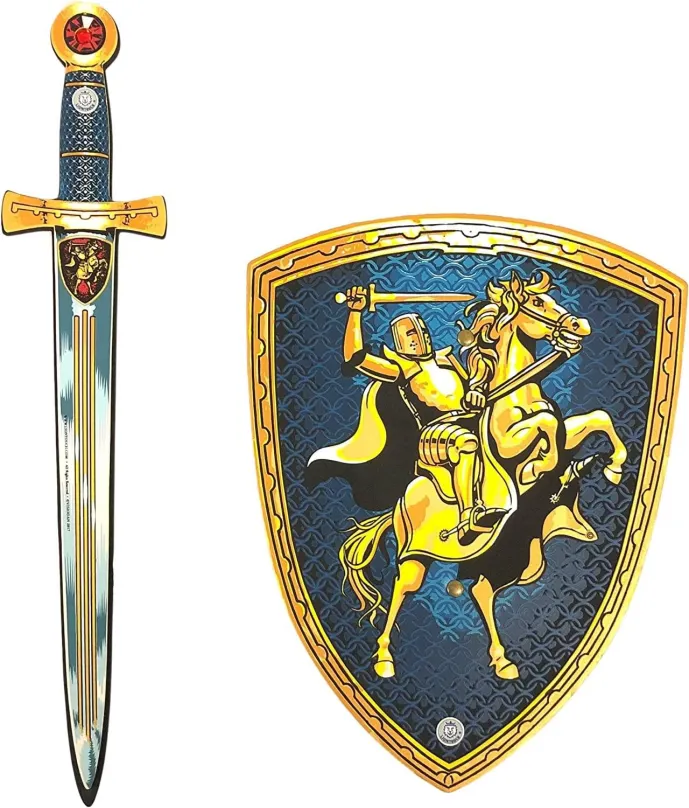 Meč Liontouch Rytiersky set, Rytier na koni - meč a štít
