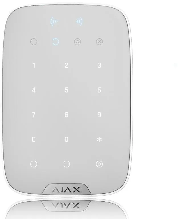 Klávesnica Ajax KeyPad Plus white (26078)