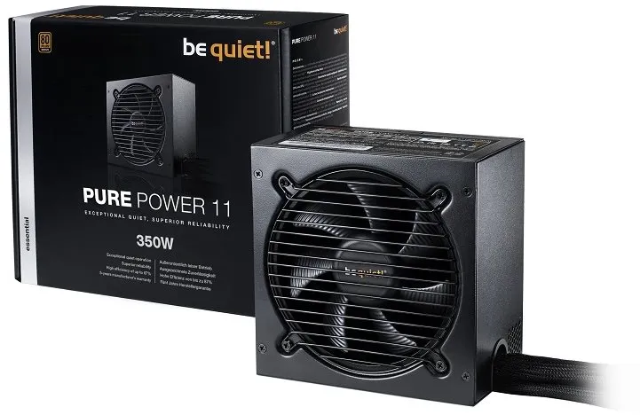 Počítačový zdroj Be quiet! PURE POWER 11 350W, 350W, ATX, 80 PLUS Bronze, účinnosť 87%, 1