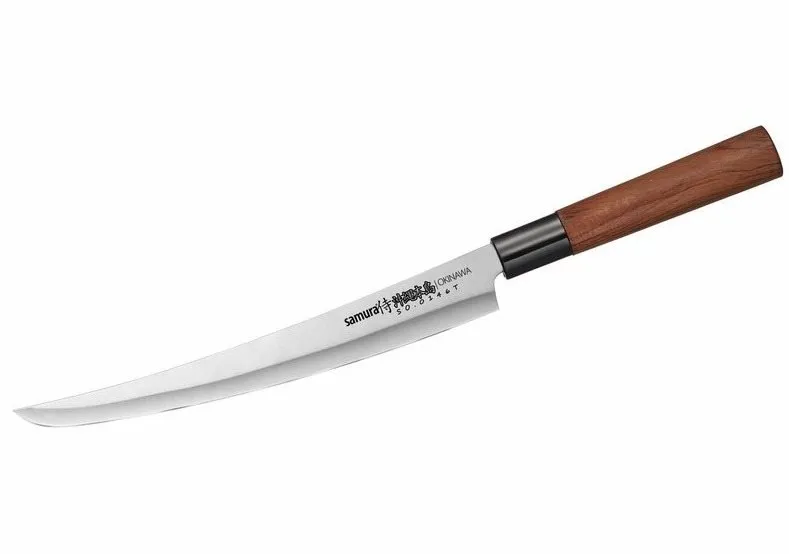 Kuchynský nôž Samura OKINAWA Nárezový nôž TANTO 23 cm