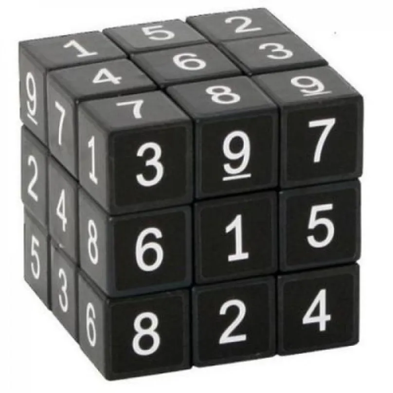 Hlavolam MDS Rubikova kocka Sudoku 5,5 x 5,5 x 5,5 cm