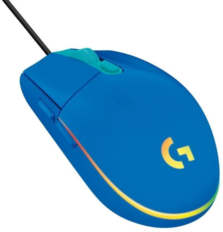 Herná myš Logitech G102 LIGHTSYNC, Blue