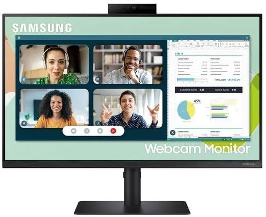 LCD monitor 24" Samsung S40VA webcam