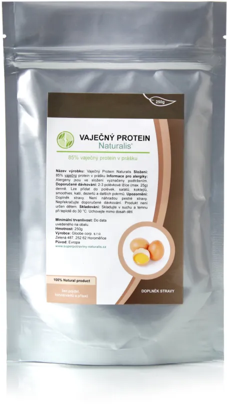 Proteín Naturalis Vaječný Protein 250 g