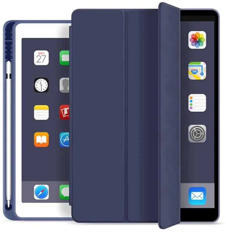 Púzdro na tablet Tech-Protect SC Pen púzdro na iPad 10.2'' 2019 / 2020 / 2021, tmavomodré