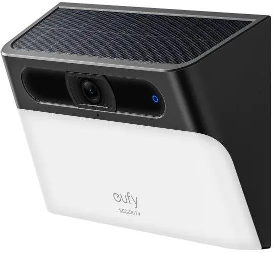 IP kamera Eufy Solar Wall Light Cam S120, vonkajšia, s maximálnym rozlíšením videa 2340 x