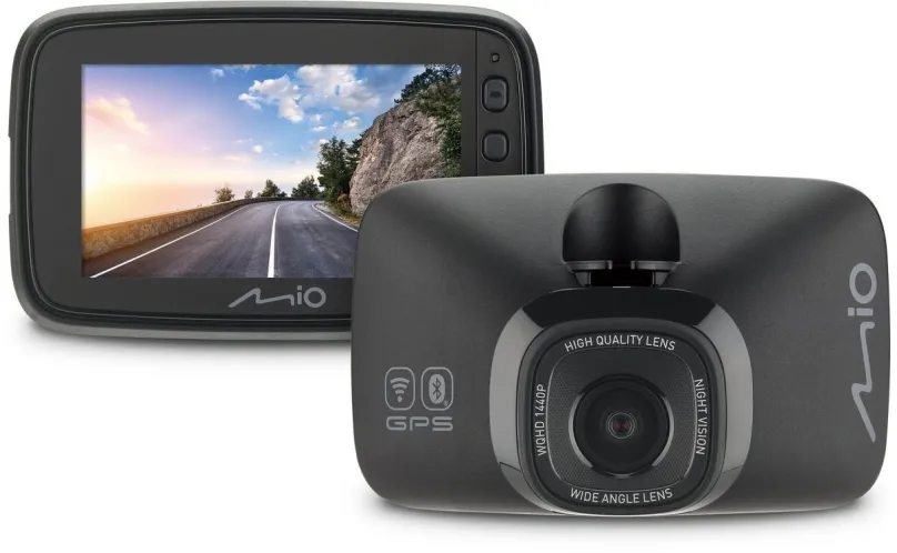 Kamera do auta MIO MiVue 818 Wifi GPS, so snímačom CMOS, uhol záberu 140 °, 2,7 "disp