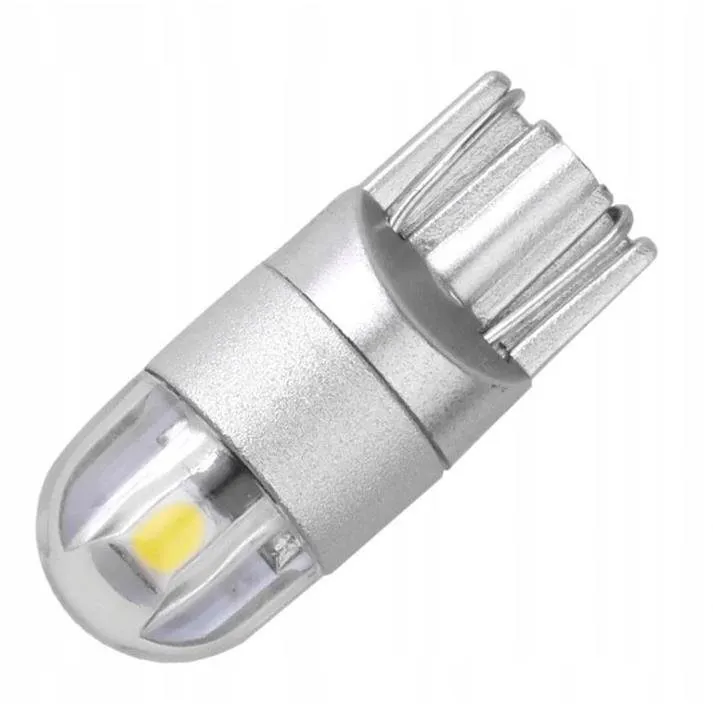 LED autožiarovka Rabel T10 W5W 2 smd 3030 biela
