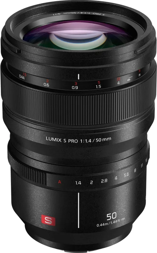 Objektív Panasonic Lumix S Pre 50mm f / 1.4