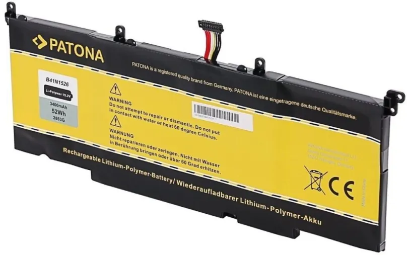 Batéria do notebooku Patona pre Asus S5V/ZX60V 3400mAh Li-Pol 15,2 V B41N1526