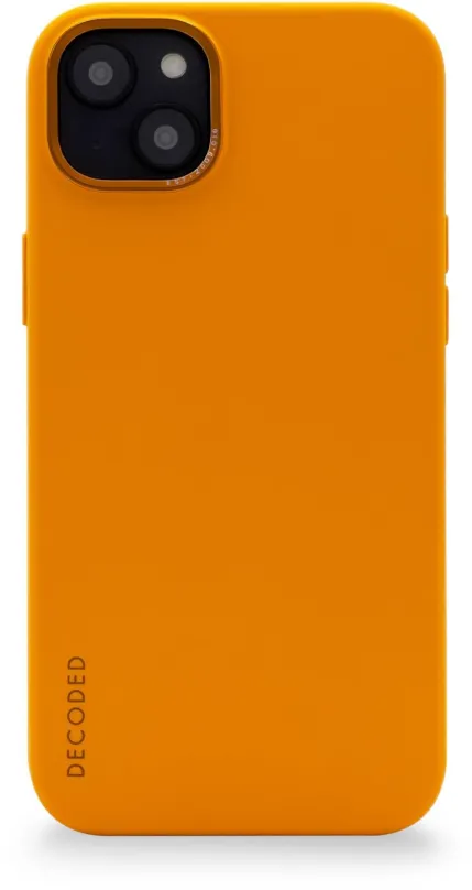 Kryt na mobil Decoded Silicone Backcover Apricot iPhone 14, pre Apple iPhone 14, materiál