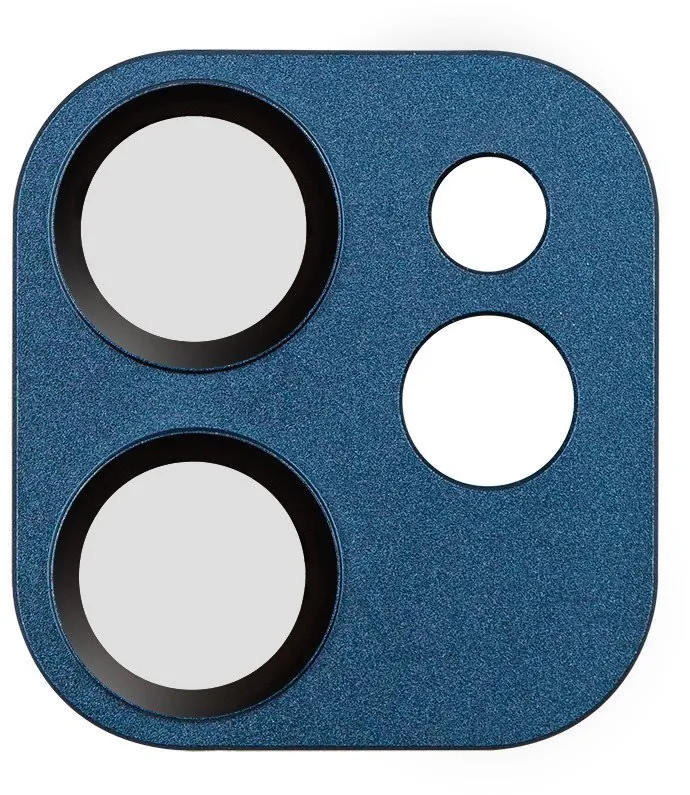 Ochranné sklo na objektív COTEetCI sklo na fotoaparát pre Apple iPhone 12 Mini 5.4'' modré