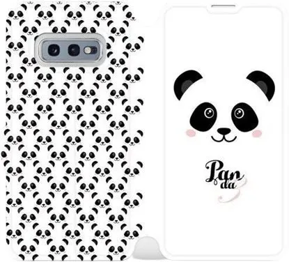 Kryt na mobil Flipové púzdro na mobil Samsung Galaxy S10e - M030P Panda Amálka