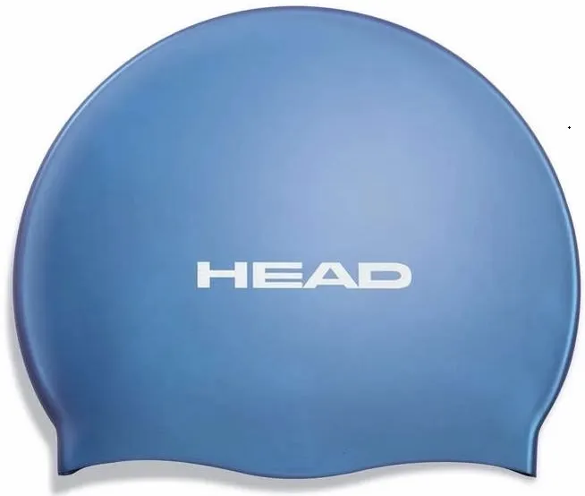 Plavecká čiapka Head Silicone Flat, modrá