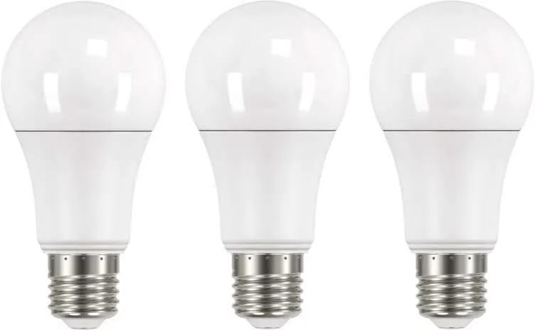 LED žiarovka EMOS LED žiarovka Classic A60 13,2 W E27 teplá biela, 3 ks